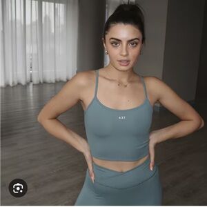 Four Three Seven 437 The Tank - Small - Soft Teal Color